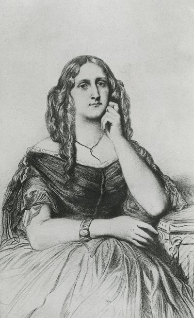 Delphine de Girardin von Andre Adolphe Eugene Disderi